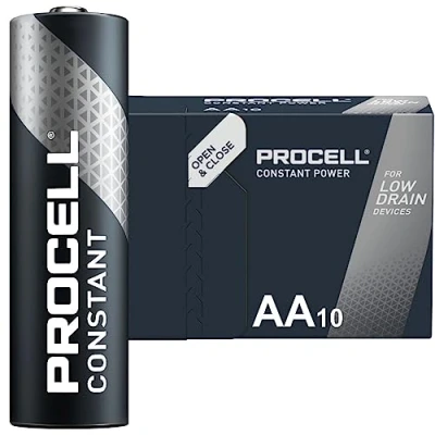 Afbeelding van 10 x Duracell Procell AA batterijen (1 blister met elk batterijen),