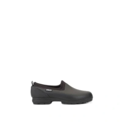 Afbeelding van Aigle Lessfor Instappers, Heren, Maat: 45, Black Natuurrubber