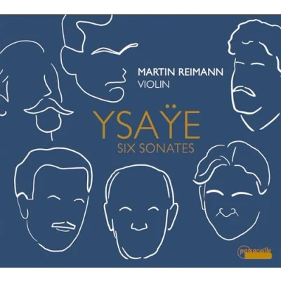 Afbeelding van Martin Reimann Six Sonatas For Solo Violin, Op. 27 (CD)
