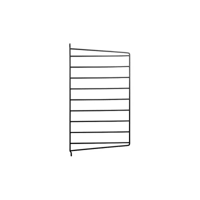 Afbeelding van String wandpaneel zwart, 50x30 cm, 1 pack