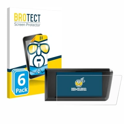 Afbeelding van BROTECT Screenprotector voor Bosch Purion 400 Folie Beschermfolie transparant (6 Stuks)
