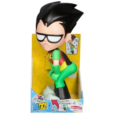 Afbeelding van Teen Titans Go! Booty Scooty Robin, Dancing Figure with Music, Press Activated, Collectible Toy for Kids Ages 4 and Up
