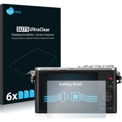 Afbeelding van Savvies (6 Stuks) Schermbeschermer voor Panasonic Lumix DMC GM1 Screen Protector Ultra Transparant