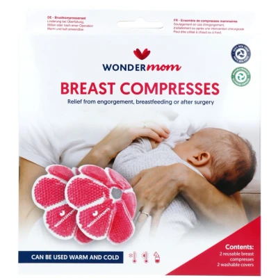 Afbeelding van Wondermom Breast Compresses Set 2ST