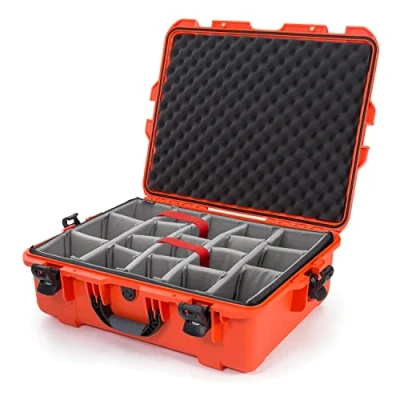 Afbeelding van Nanuk 920 waterdicht hard hoesje, Gewatteerde scheidingswand, ORANJE, Eén maat