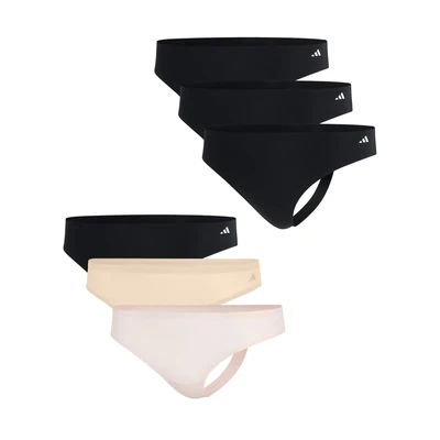 Afbeelding van adidas Sportswear 6PACK String, Dames, Maat: Medium, Assorted