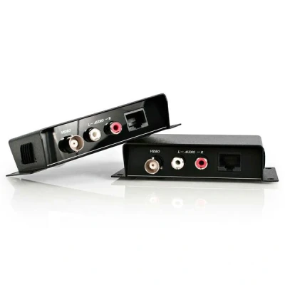 Afbeelding van Composiet Video Verlenger Via Cat5 Met Audio