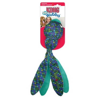 Afbeelding van Kong Wubba Finz Blauw Hondenspeelgoed Extra Large