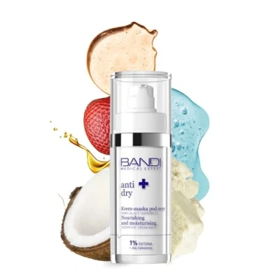 Afbeelding van Intensieve Voedende Onder Oog Crème Masker voor Droge Huid Herstellend, Hydraterend en Rimpelverminderend met Kokosolie, Shea Butter, Vitaminen A E Verhoogde Elasticiteit Hydratatie