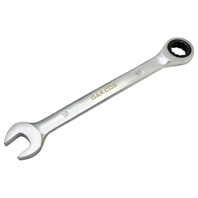 Afbeelding van DAKCOS Vaste kop Ratelsleutel 16mm Ratcheting Combinatiesleutel Chroom Vanadium Staal