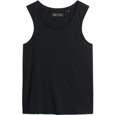 Afbeelding van Superdry Scoop NECK TANK Top, Dames, Maat: 42, Black