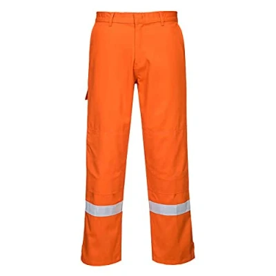 Afbeelding van Portwest FR26 Bizflame Plus Broek, Oranje, Normaal, Grootte 4XL