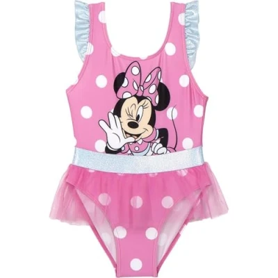 Afbeelding van Zwempak voor Meisjes Minnie Mouse Roze Maat 6 Jaar