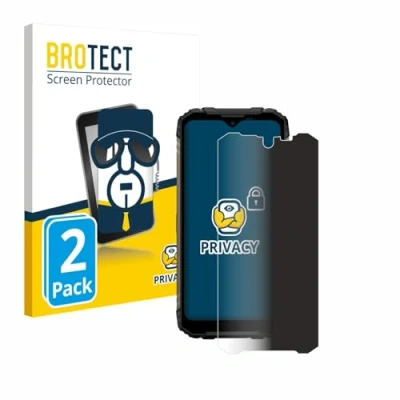 Afbeelding van BROTECT privacy screenprotector voor Doogee S96 Pro Folie Beschermfolie Blauwlichtfilter (2 Stuks)