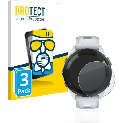 Afbeelding van BROTECT Screenprotector voor Garmin Forerunner 265 (46 mm) Folie Beschermfolie Beschermglas matte (3 Stuks)