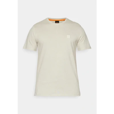 Afbeelding van BOSS Tales Tshirt basic, Heren, Maat: Large, Light beige