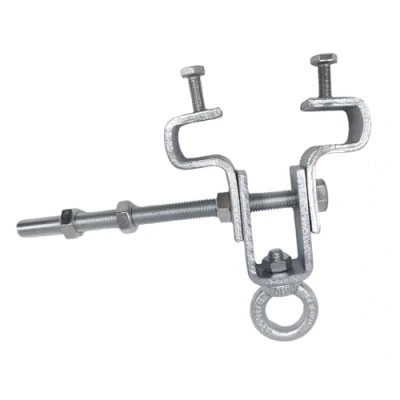 Afbeelding van I dragerhanger, stalen dragerklem, robuuste drager Hanger, staal Beam Heavy Bag Verstelbare Duty Klem, Mount Boksing Punching Hanger