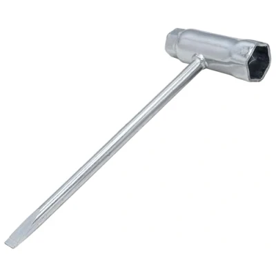 Afbeelding van DAKCOS Combinatiesleutel, bougiesleutel, T sleutel, kettingzaagsleutel, 13 mm x 19 voor kettingzaag