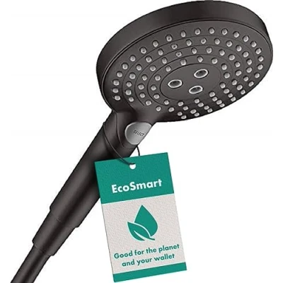 Afbeelding van hansgrohe raindance select s 120 ecosm hd mat zwart 26531670