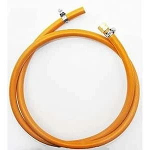Afbeelding van Gasslang 1/4&quot; lks, (1 kant met klem) 1,5 m, 9 mm voor propaan butaan, camping, m