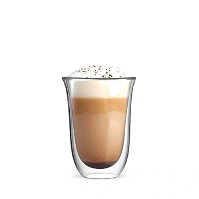 Afbeelding van Koffie en Theeglas Bialetti Firenze 300 ml (Set van 2)