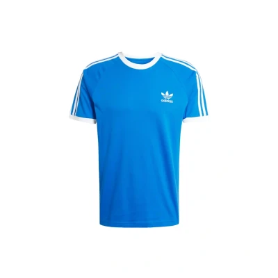 Afbeelding van adidas Originals Stripes TEE Tshirt print, Heren, Maat: XS, Blue