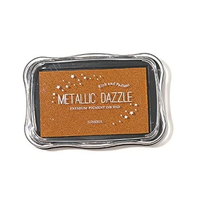Afbeelding van INCAUCA Metalen inktpads voor rubberen stempels, wasbare stempelinktkussen, stempelen, embossing Craft Ink Pad Stempels Partner DIY Kleur Bruiloft Kaarten Maken Scrapbook Hout