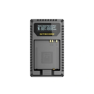 Afbeelding van Nitecore UL109 USB oplader voor Leica batterij BP DC15 E en Panasonic DMW BLE9