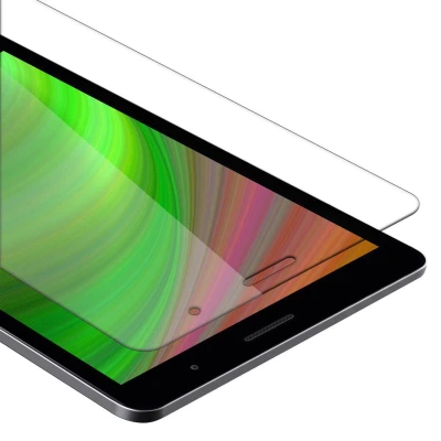 Afbeelding van Cadorabo Screenprotector geschikt voor Huawei MediaPad T3 8 (8.0 inch) in KRISTALHELDER Gehard (Tempered) display Film beschermglas 9H hardheid met 3D Touch