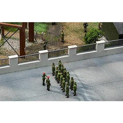Afbeelding van Faller 1/87 KAZERNE HEKWERK (1/24) * modelbouwsets, hobbybouwspeelgoed voor kinderen, modelverf en accessoires