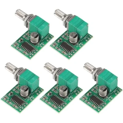 Afbeelding van Fasizi 5 stks Mini DC 3 W + V Audio Versterker Handige Digitale Module Board Dual channel PAM8403 Stereo voor DIY Draagbare Luidsprekers Hoofdtelefoon