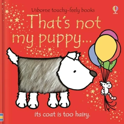 Afbeelding van That&#039;s not my puppy...: its coat is too hairy.: 1: coast hairy.