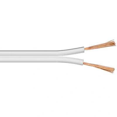 Afbeelding van Luidspreker kabel (CU koper) 2x 1,50mm² / wit 25 meter
