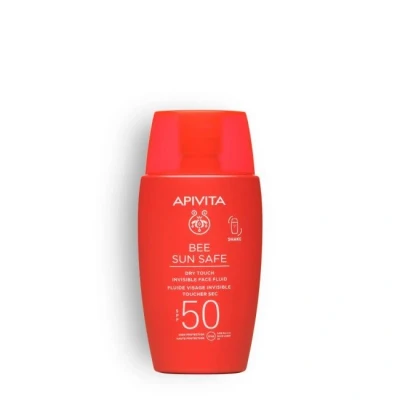 Afbeelding van Apivita Dry Touch Invisible Face Fluid SPF50