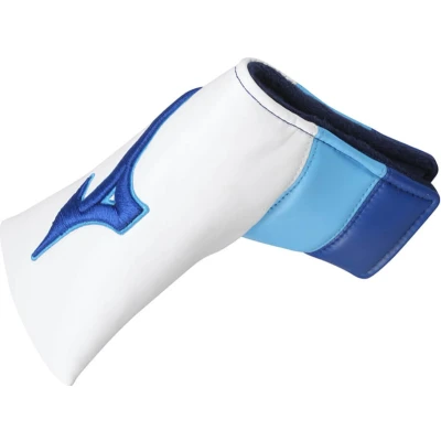 Afbeelding van Mizuno Tour Putter Headcover Wit/Blauw Dames/Heren Maat One Size
