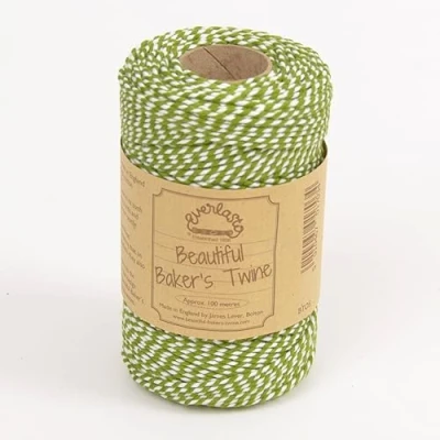 Afbeelding van Everlasto Baker Twine originele spoelen, 100 m, lindegroen, 2 mm