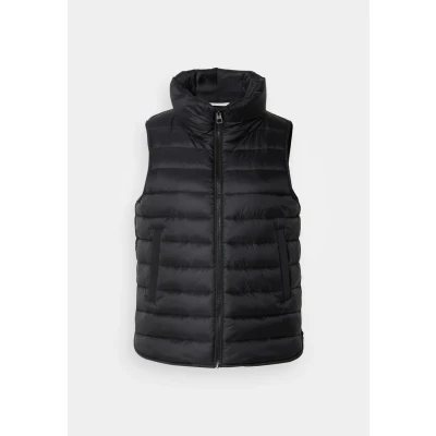 Afbeelding van Marc O&#039;Polo Stand UP Collar WELT Pockets Bodywarmer, Dames, Maat: 32, Black