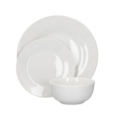 Afbeelding van Mikasa Servies Set, 12 Delig, Porselein, Wit Alexis