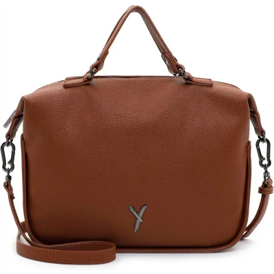 Afbeelding van SURI FREY Schoudertas Gitty Bowlingbag Darkcognac Bruine