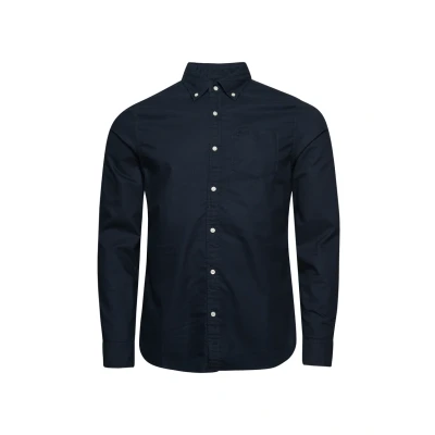 Afbeelding van Superdry Overhemd, Heren, Maat: XXL, Eclipse navy