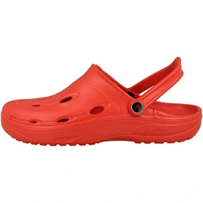 Afbeelding van Chung Shi Dux Clog uniseks volwassene Clogs Klompen, Red, 46/47 EU