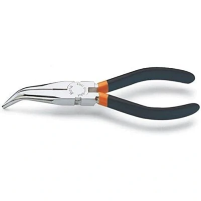 Afbeelding van Beta Telefoontang, lange halfronde gebogen bekken, verchroomd, dubbele PVC handgreep 1168 160 011680006