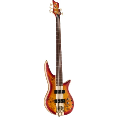 Afbeelding van Jackson Pro Series Spectra Bass SBP V Transparent Cherry Burst Elektrische basgitaar