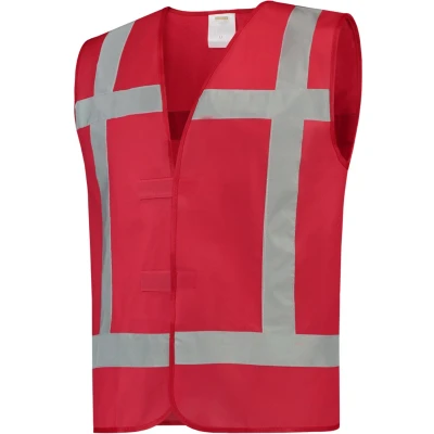 Afbeelding van Tricorp Veiligheidsvest Reflectie Rood 453014 maat 5XL