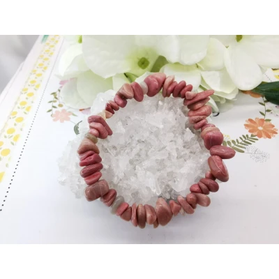 Afbeelding van Edelsteen Armband Rhodochrosiet Splitstenen 15 cm Kinderen