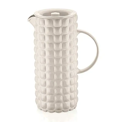 Afbeelding van Guzzini Tiffany, Karaf met deksel Melkwit, ø 11,5 x 18,5 h25,5 cm 1750 cc 225600156