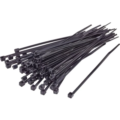 Afbeelding van TRU COMPONENTS 1592800 TC CVR150SBK203 Kabelbinder 150 mm 2.50 Zwart UV stabiel 100 stuk(s)