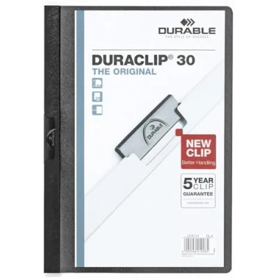 Afbeelding van 5x Durable DURACLIP KLEMMAP(5)ZWART