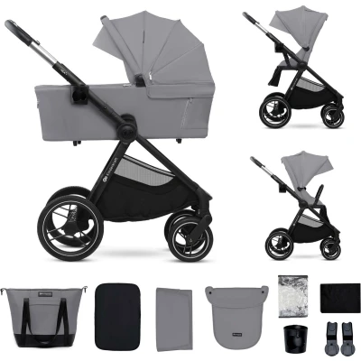 Afbeelding van Kinderkraft Platinum Kinderwagen 2in1 NEA 2 Grijs