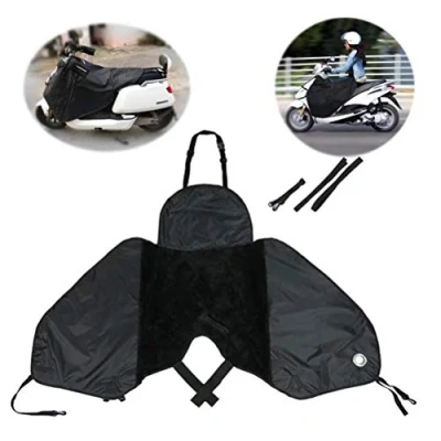 Afbeelding van CaCaCook Universele beenbescherming, waterdicht, winddicht, 420D Oxford stof, beenafdekking, motorfiets met riem, motorrijder